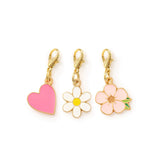 Flower Lover Charm Trio