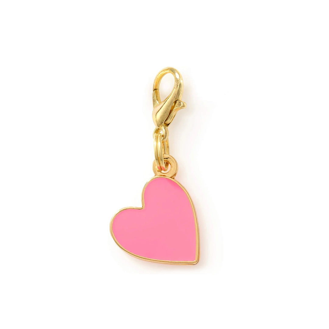 Love Pink Heart Charm