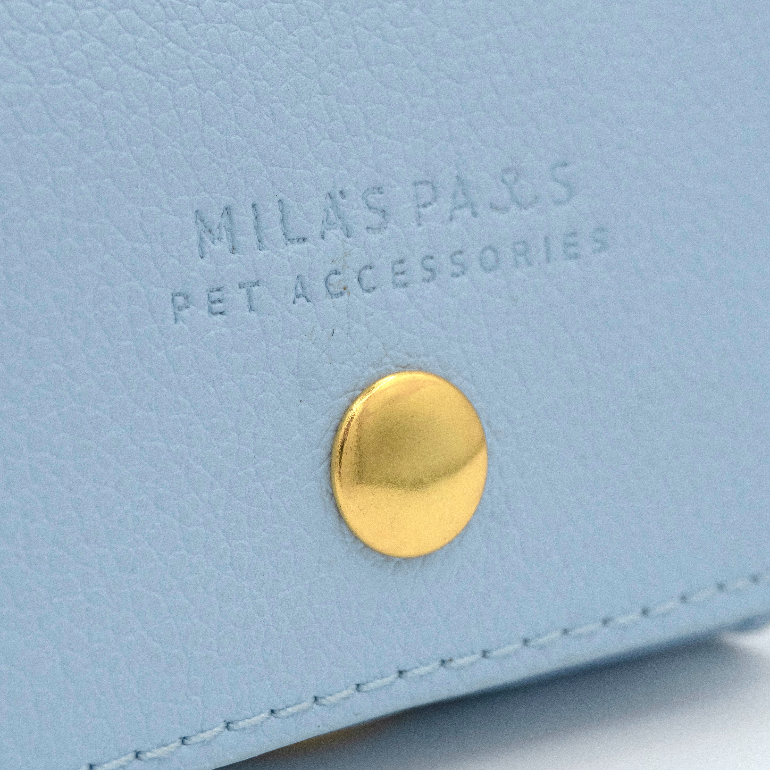 Vegan Leather Poop Bag Holder