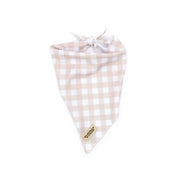 Nude Gingham Bandana