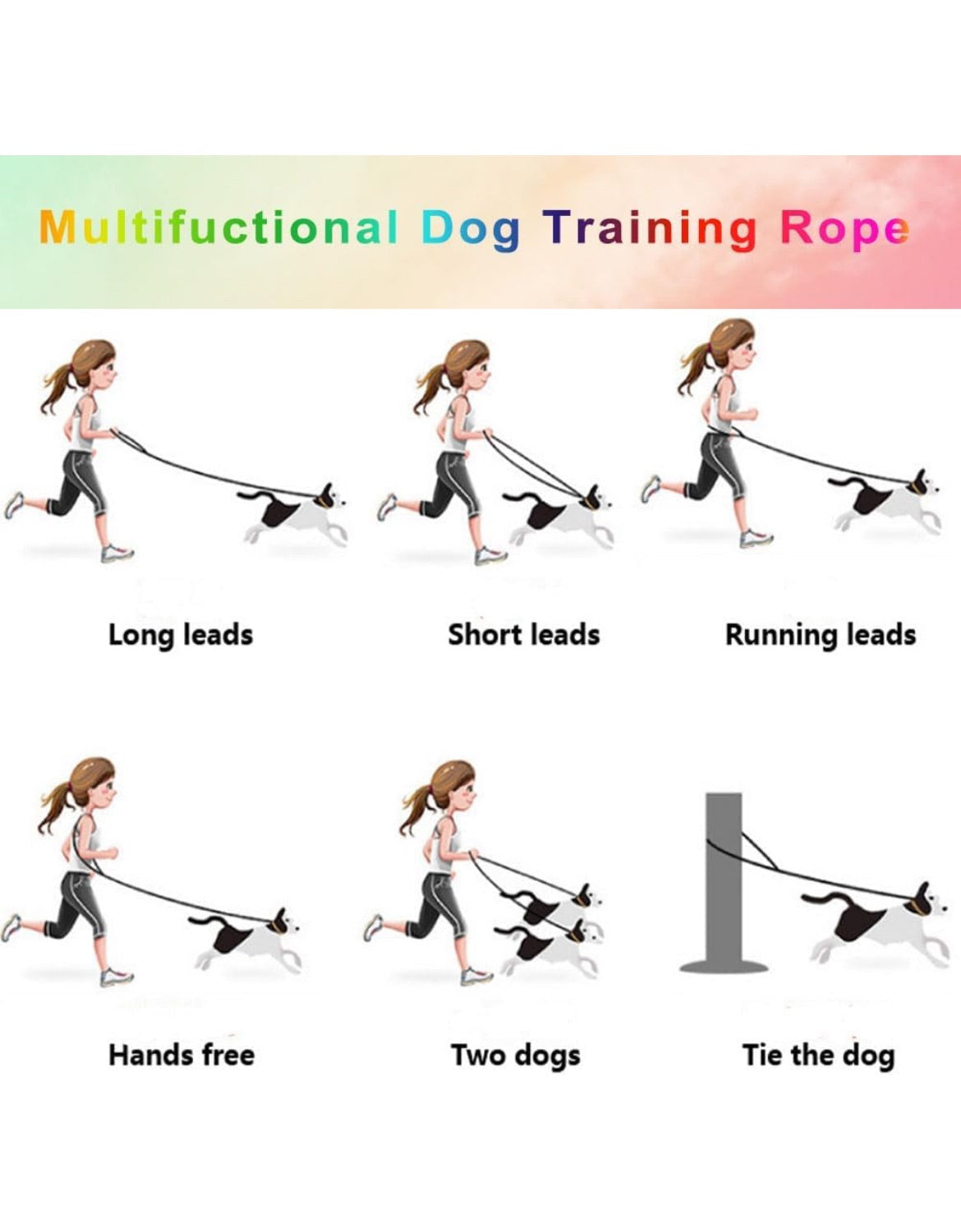 Hands Free Rope Leash