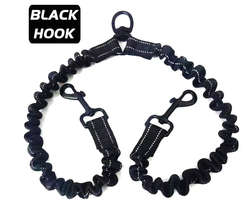 Double Bungee Coupler Leash