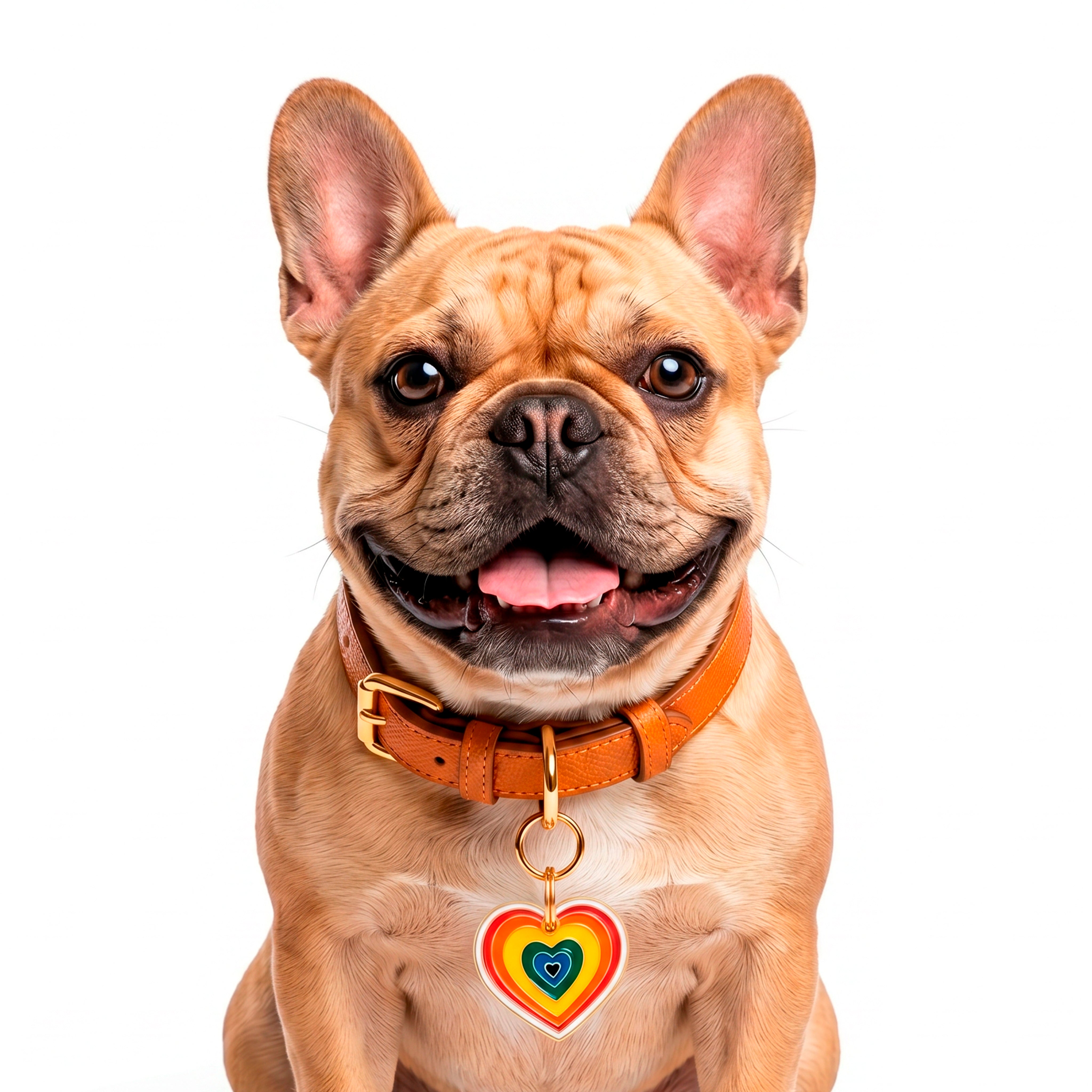 Rainbow Heart Charm