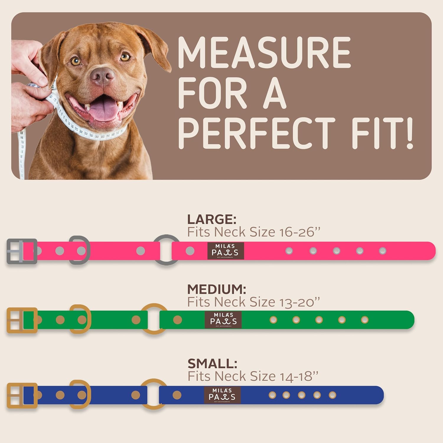 Waterproof Dog Collar