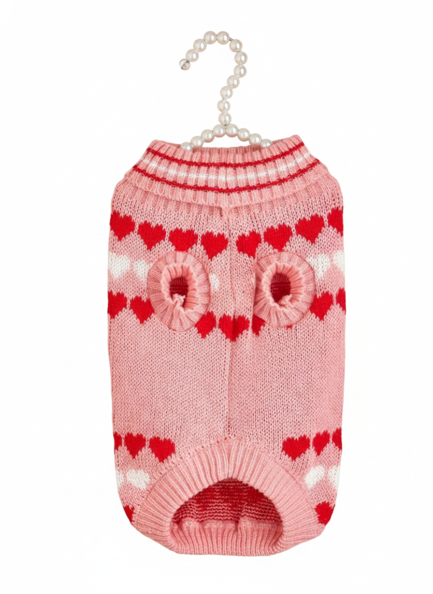 Sweetheart Pattern Vest