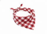 Red Plaid Bandana