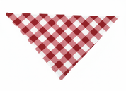 Gingham Red Bandana