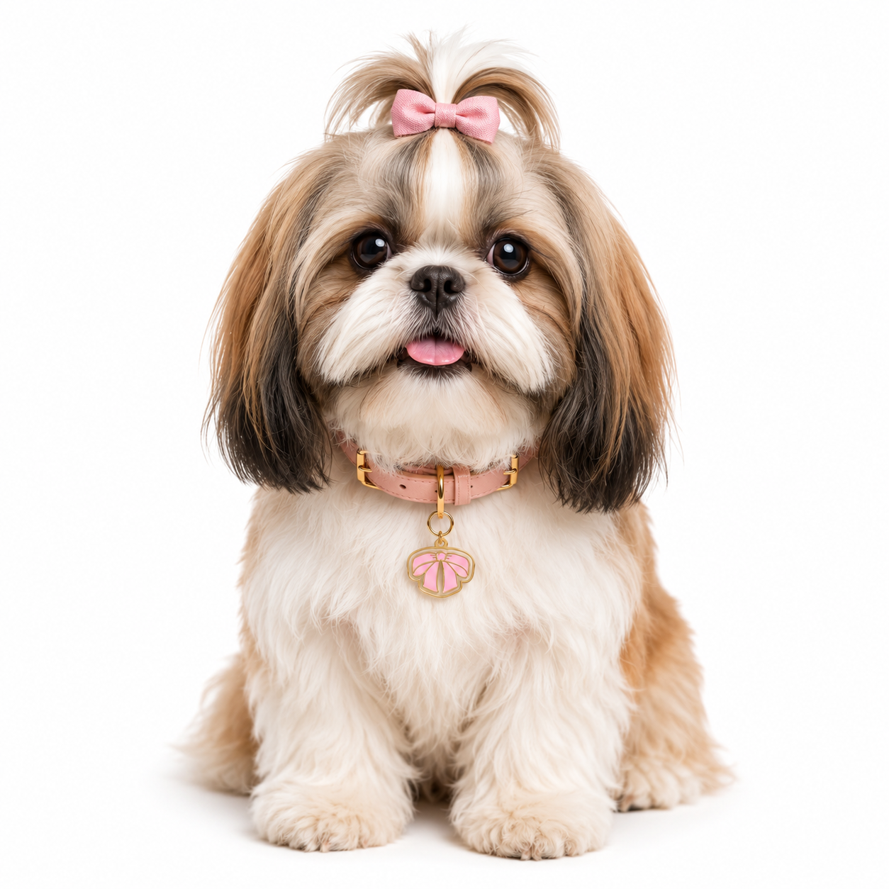 Pink Bow  Charm