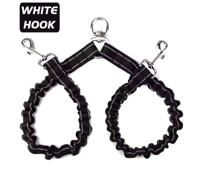 Double Bungee Coupler Leash